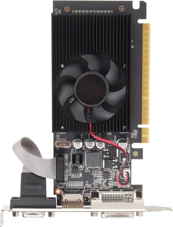 GT610 Graphics Card 2GB 64 Bit Computer Graphics Card High Resolution Multimedia Interface for Computer Desktop