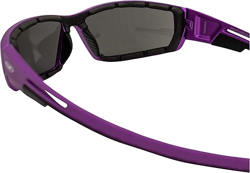 Miniatura 7 de Global Vision Sly - Gafas de sol acolchadas para mujer, 2 pares, montura metálica rosa y morada con lentes ahumadas