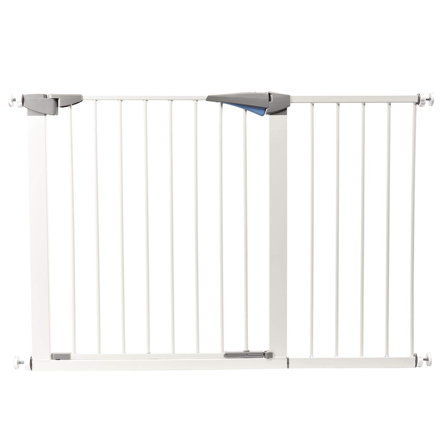 Buy LEMKA Walk Thru Baby Gate,Auto Close Safety Pet Gate Metal