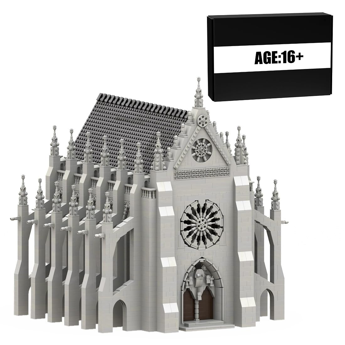 Amazon.com: BrickCraftWorks Gothic Cathedral Module 3-NEF Building