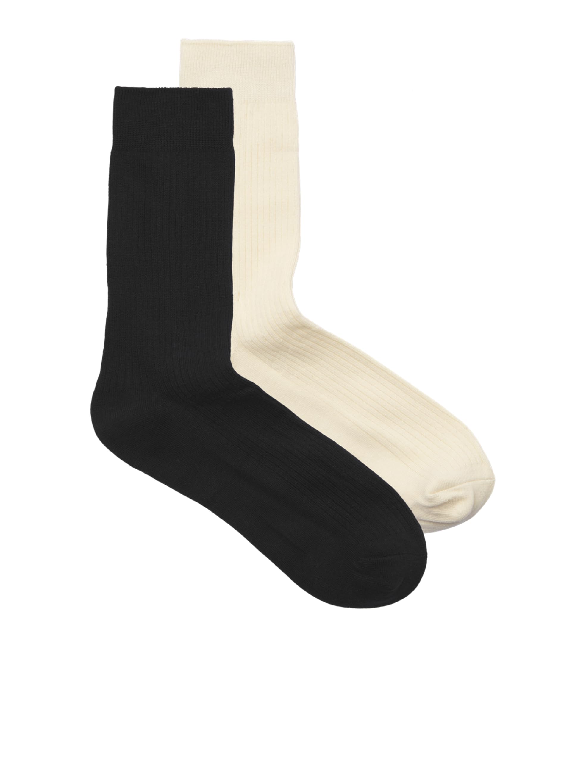 JACK & JONES Men's Jac Premium Socks 2 Pack Noos (Pack of 2), black beauty, One Size