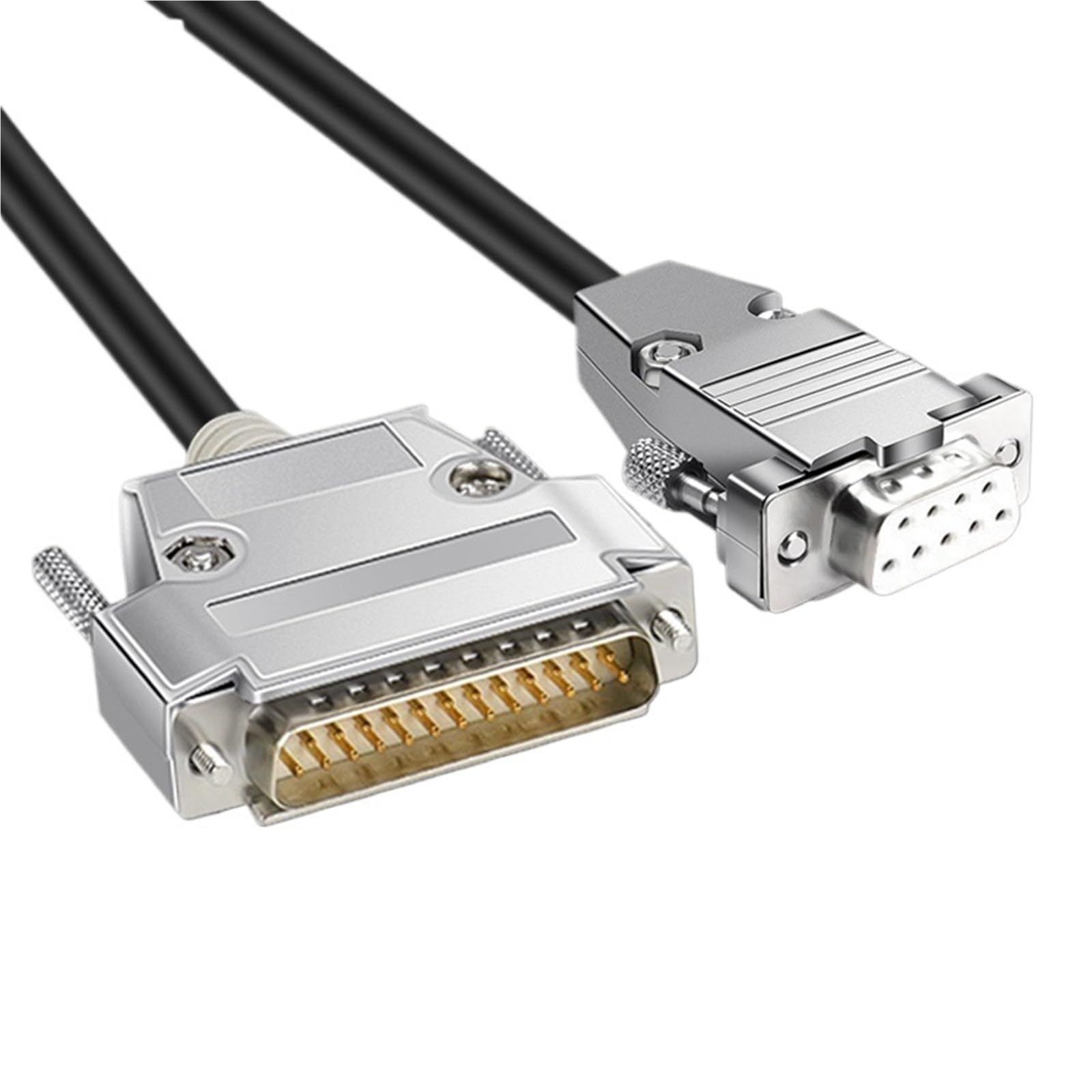 Câble DB9 vers DB25 Adaptateur RS232 Femelle DB9 vers DB25 mâle Accessoires informatiques Câble série vers Ligne parallèle DB9/DB25(1.5m)