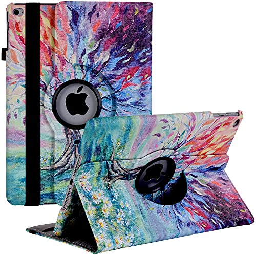 Coque iPad 9.7 arbre porte-bonheur pour un usage quotidien