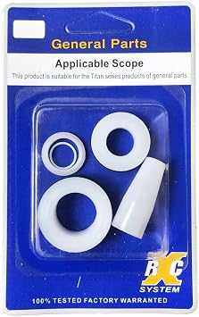 Airless Sprayer 440 Repair Packing Kit,Piston Seal and Upper Lower Seals for Titan Paint Sprayer 440 540 640