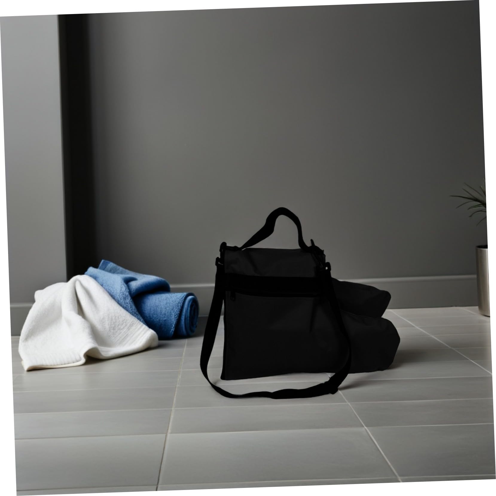 PartyKindom per da Hockey con Tracolla Regolabile Organizer per Scarpe da Pattinaggio e Capiente per Sport Invernali all