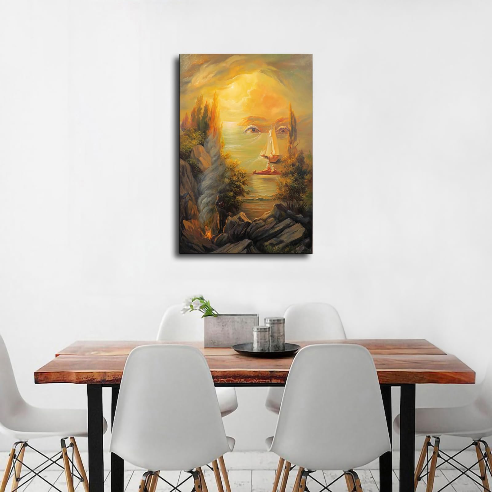 Amazon.com: Oleg Shuplyak Painting Ukrainian Artist Optical