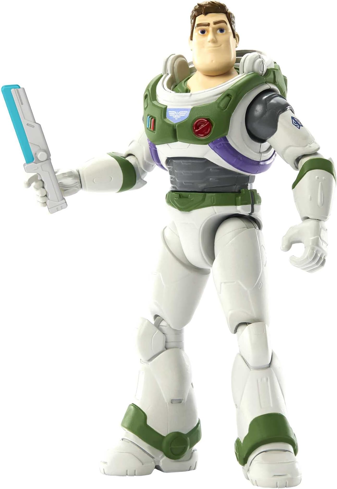 Buzz Lightyear Disney and Pixar Lightyear Space Ranger Alpha Buzz Lightyear Figure, Authentic Action Figure 5 Inches tall with 12 Posable Joints, Laser Blade, 4 Years & Up, HHJ79