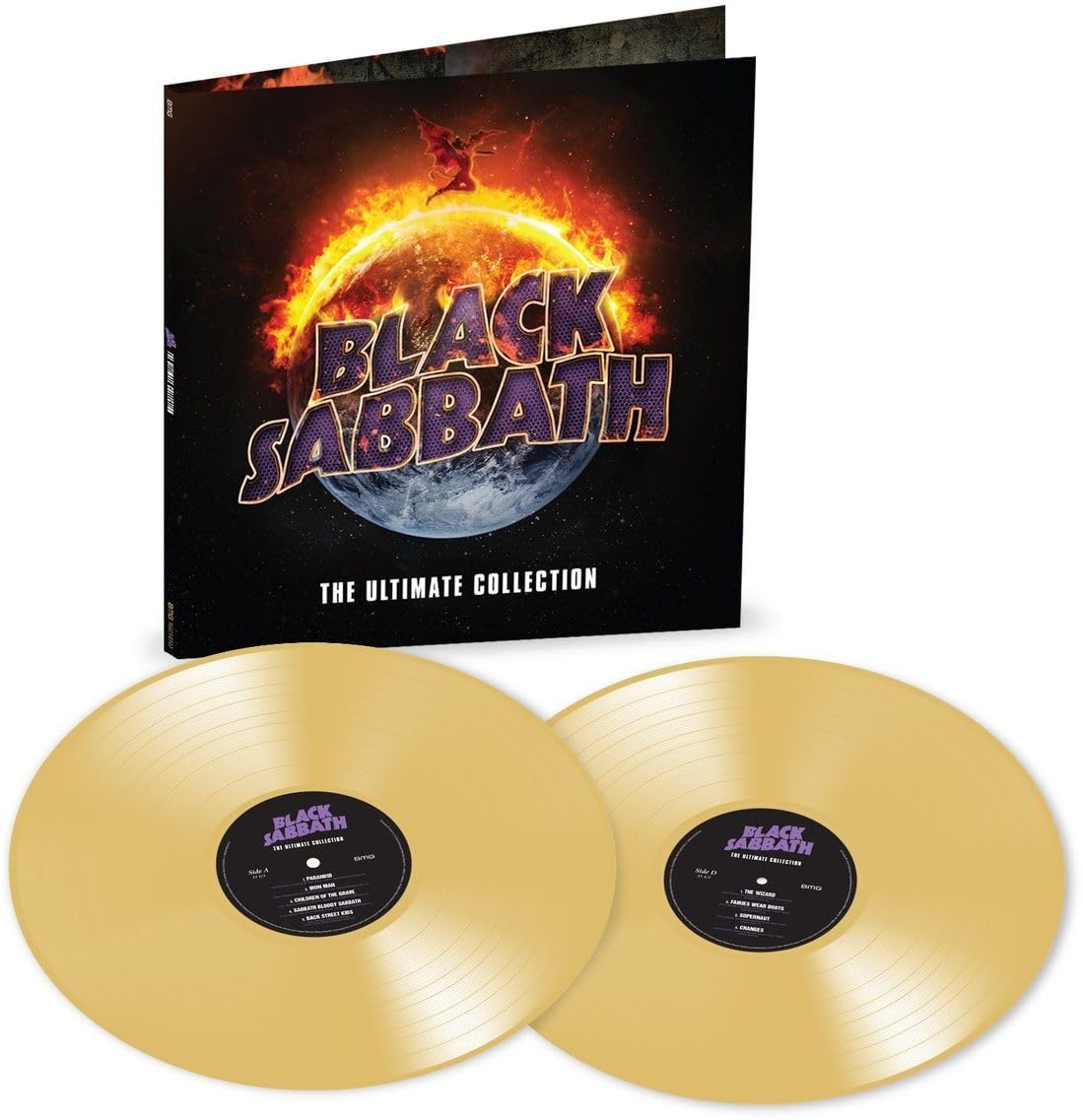 BLACK SABBATH - The Ultimate Collection - Vinyl (gatefold gold vinyl 2xLP)