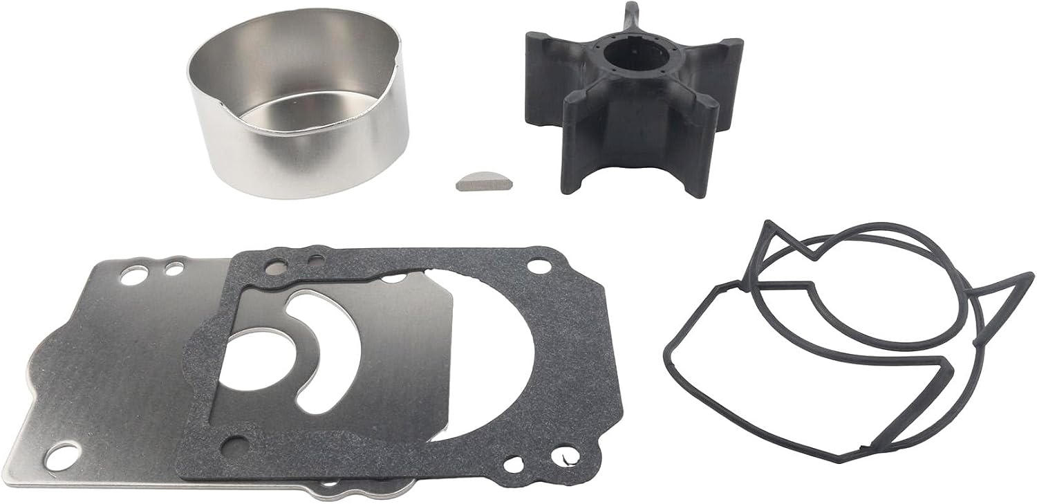 5035036 Water Pump Impeller Repair Kit with Housing Cup for Johnson Evinrude OMC Outboards 4 Stroke 200 225 HP 2004-UP Engines Marine Cooling System Service Compatible with Sierra 18-3264 Replacement