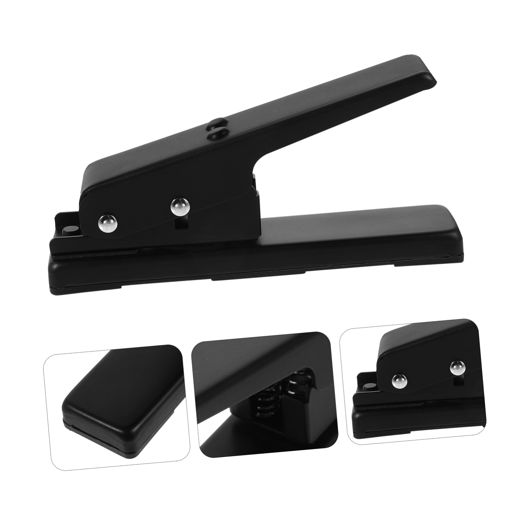 Punzone per Plettri per Chitarra Nero in Ferro, Kit | Creazione Personalizzata del Plettro, Produzione DIY Motivo, Accessorio Taglierina e Materiale