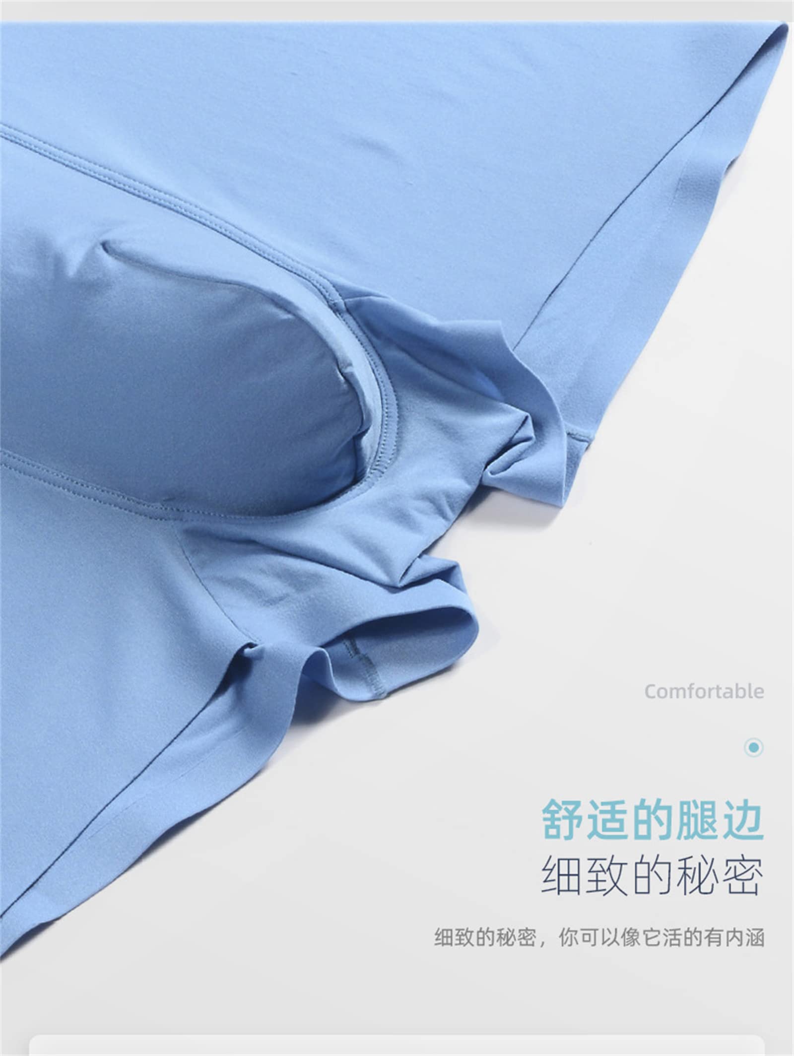 Mutande Uomo 5 Pz/Lotto Traspirante Maschera da Maschera Ultra-Sottile Pantaloni Elastici Seamless Boxer di Colore Solido