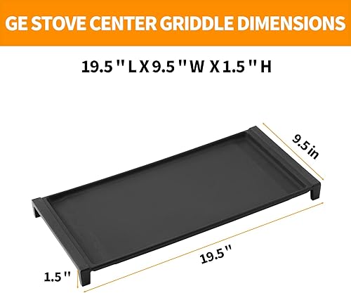 Miniatura 2 de Piezas de repuesto de plancha WB31X24738 mejoradas para estufas de gas GE WB31X49806 Plancha de hierro fundido WB31X24998 General Electric Range