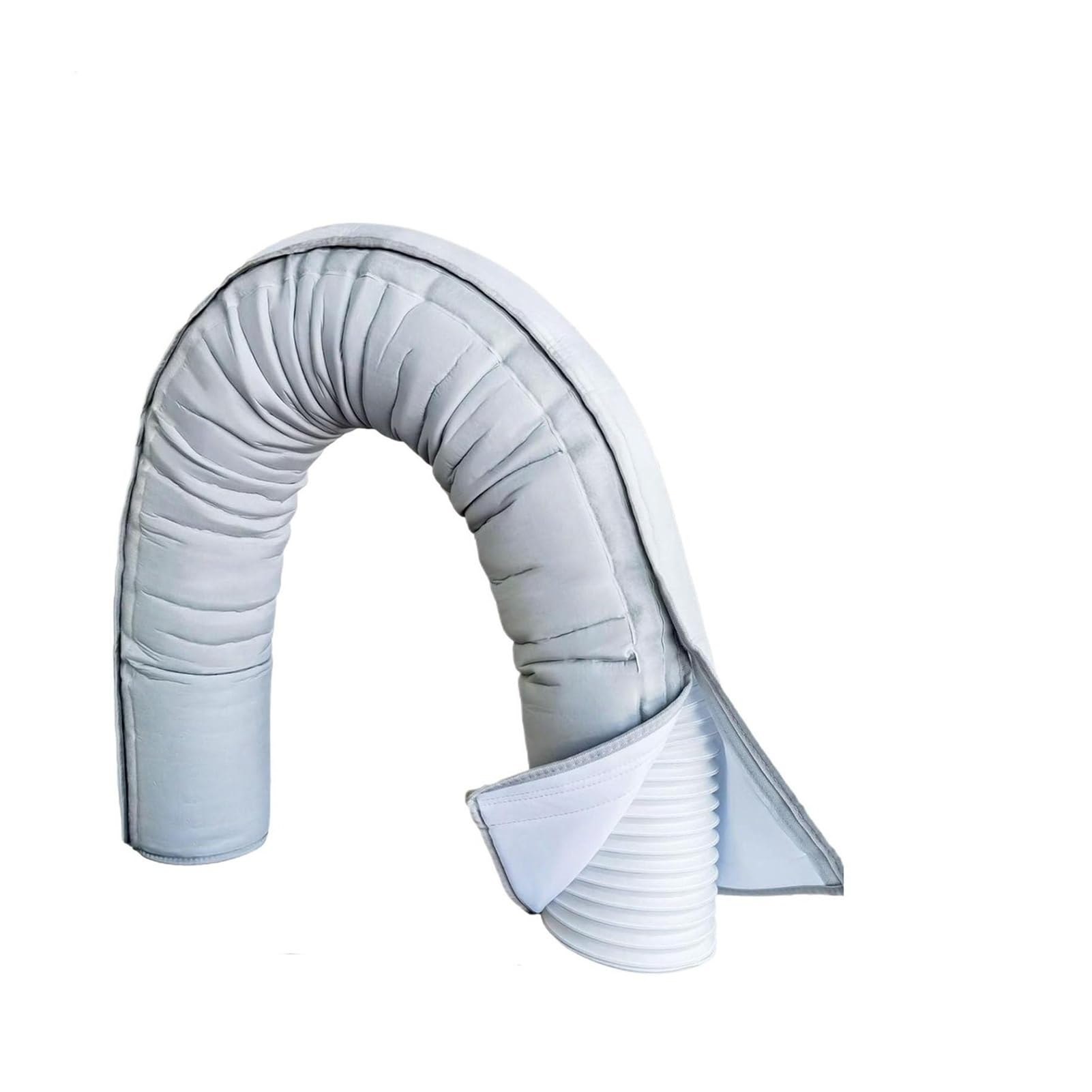 Shiketong White Ac Hose Protective Cover Air Conditioning Exhaust Pipe Insulation Cover Air Conditioning Hose Insulation Sleeves Ac Exhaust