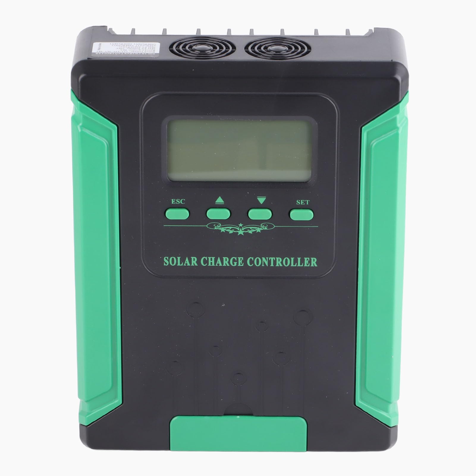 Regolatore di carica solare, controllo del pannello solare di tracciamento di picco, doppio o multiplo, alta efficienza, 12 V, 24 V, 36 V, 48 V, per illuminazione paesaggistica (50 A)