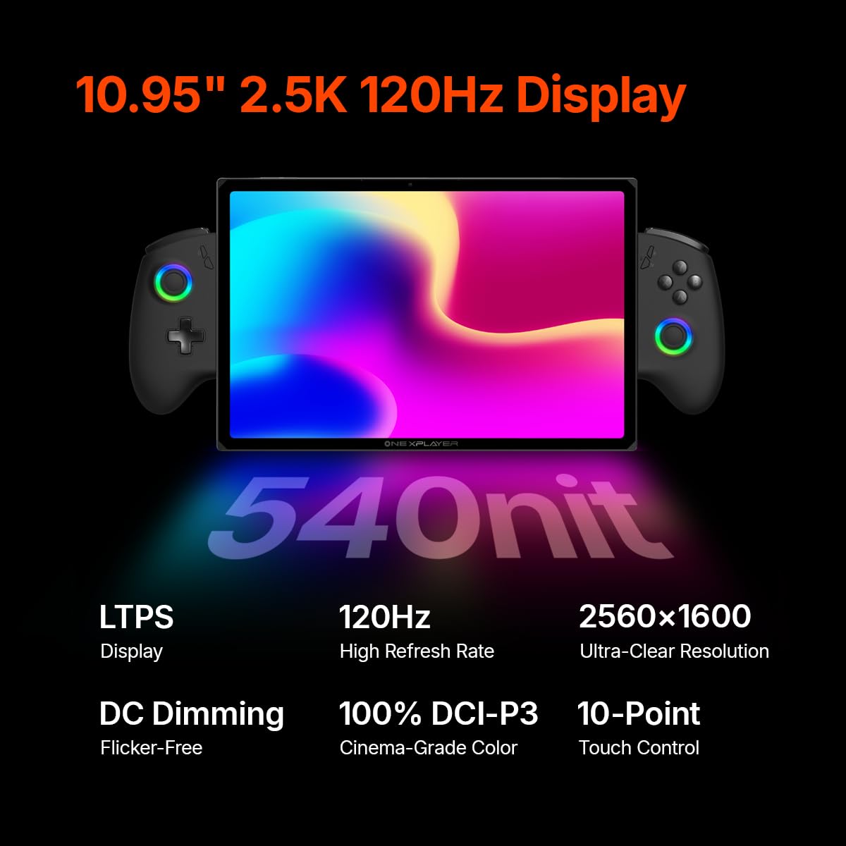 OneXPlayer X2 - PC portatile da gioco 3 in 1 con processore Intel Arc G3 Extreme, grafica B390, display da 11 pollici 2,5 K 120 Hz, controller staccabili, 48 GB di RAM, SSD da 1 TB per giochi