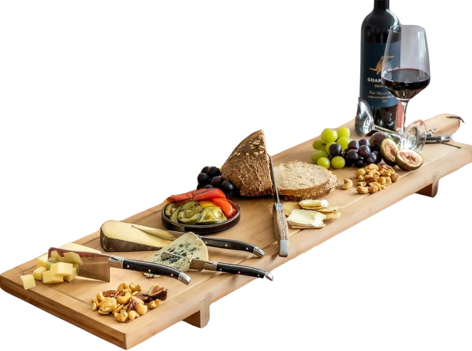 Cookinglife Planche à Servir XXL Bambou 100 x 26 cm