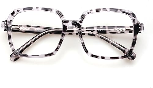 Miniatura 9 de Gafas de bloqueo de luz azul de gran tamaño para mujeres y hombres, gafas de computadora y juegos con marco cuadrado, antirreflejantes y UV RF6215