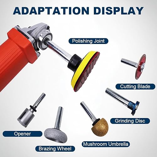 Miniatura 3 de Barra de extensión de amoladora angular mejorada, palanca adaptadora de máquina pulidora de rosca M10, extensión de amoladora angular para amoladora