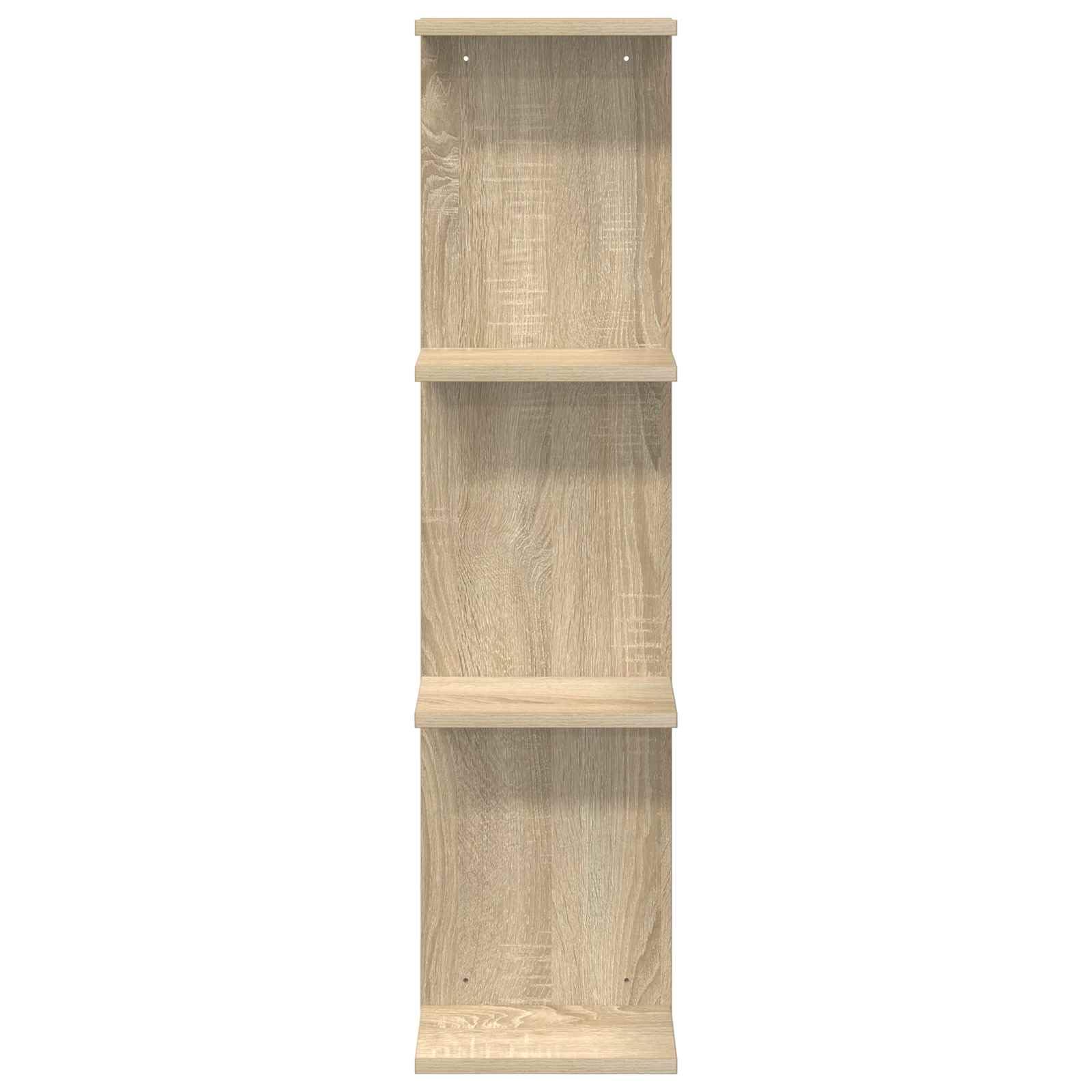2 mensole da parete in rovere Sonoma, 22 x 15 x 100 cm, per soggiorno, camera da letto, cucina, bagno, corridoio, bambini, ufficio, salvaspazio, decorazione