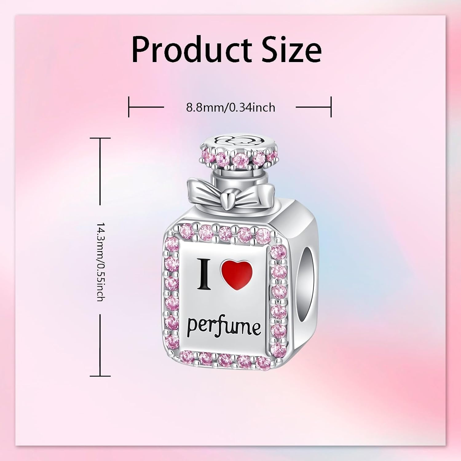 Bible Family Mom Wife Love Heart Dangle Charm 925 Sterling Silver Charms fits Bracelets and Necklace Pendant Bead Charms Jewelry Present for Women Family Friends - Image 6