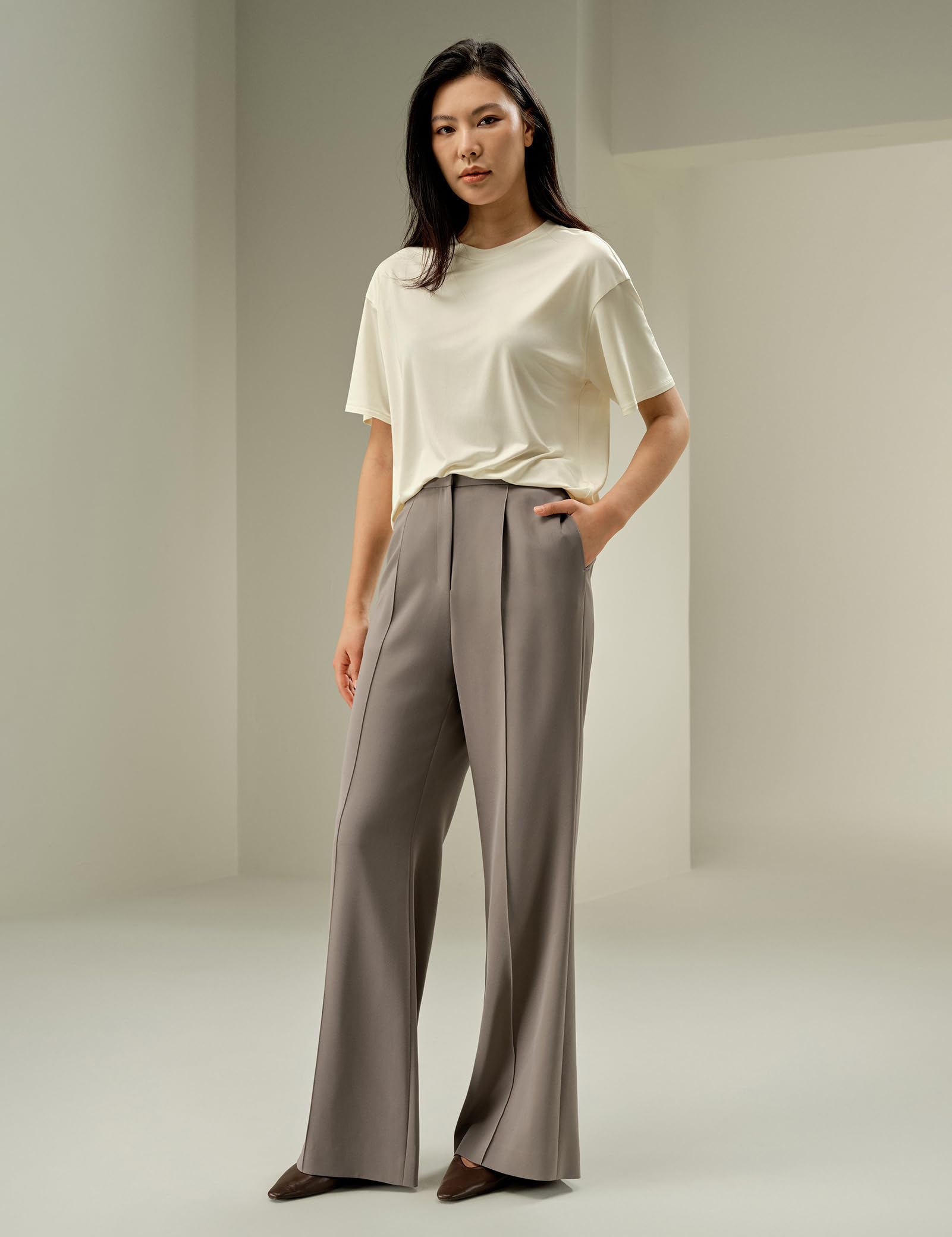 LilySilk 100% Seide Jersey übergroße T-Shirt lose Stil Kurze Ärmel Sommer lässige T-Stücke