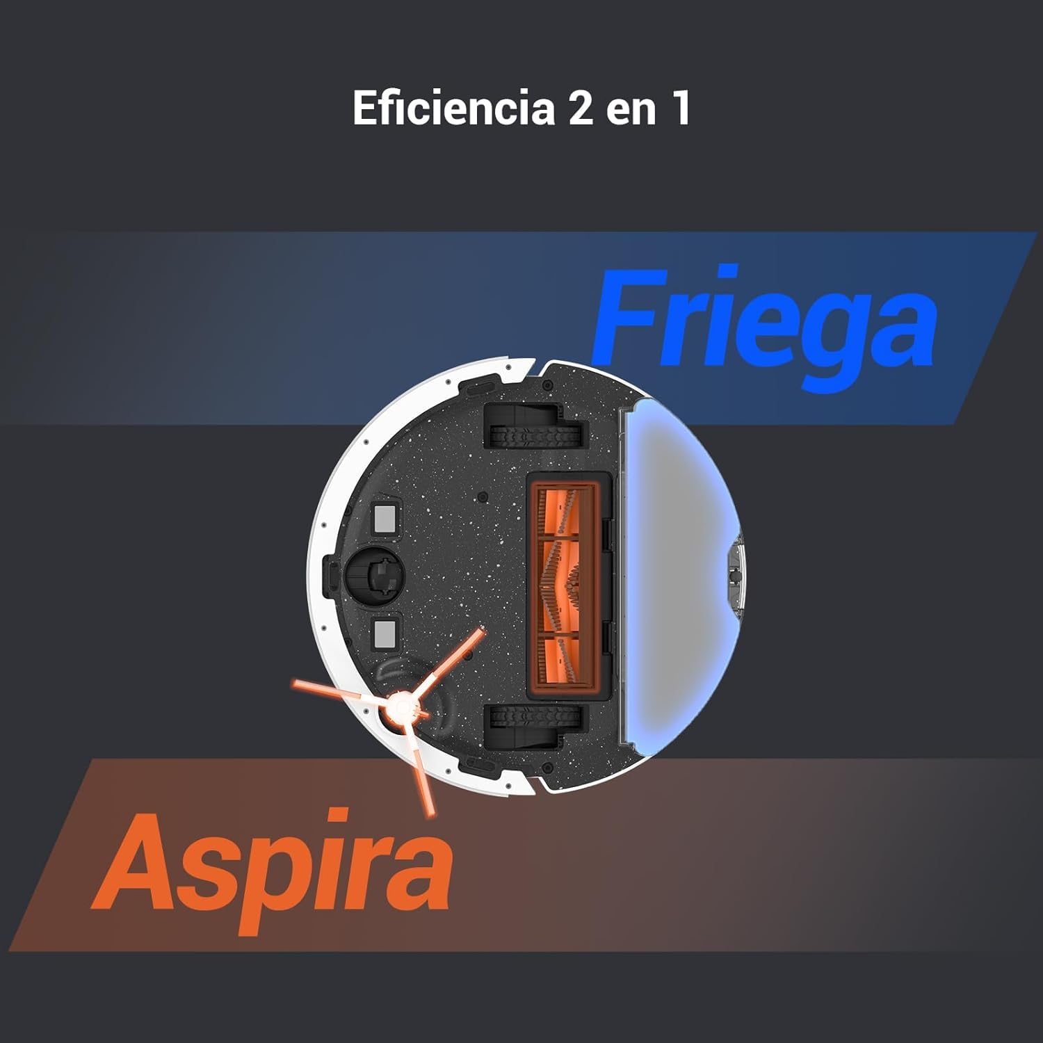 EZVIZ Robot Aspirador RE4 Plus Negro