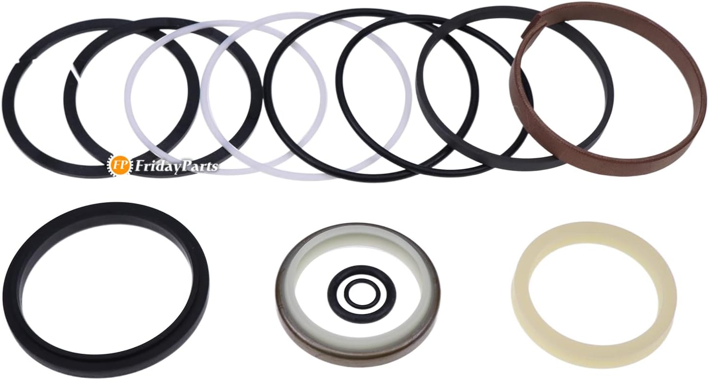 FridayParts Arm Cylinder Seal Kit 707-98-23870 for Komatsu Excavator PC30MR-3 PC35MR-2 PC35MR-3
