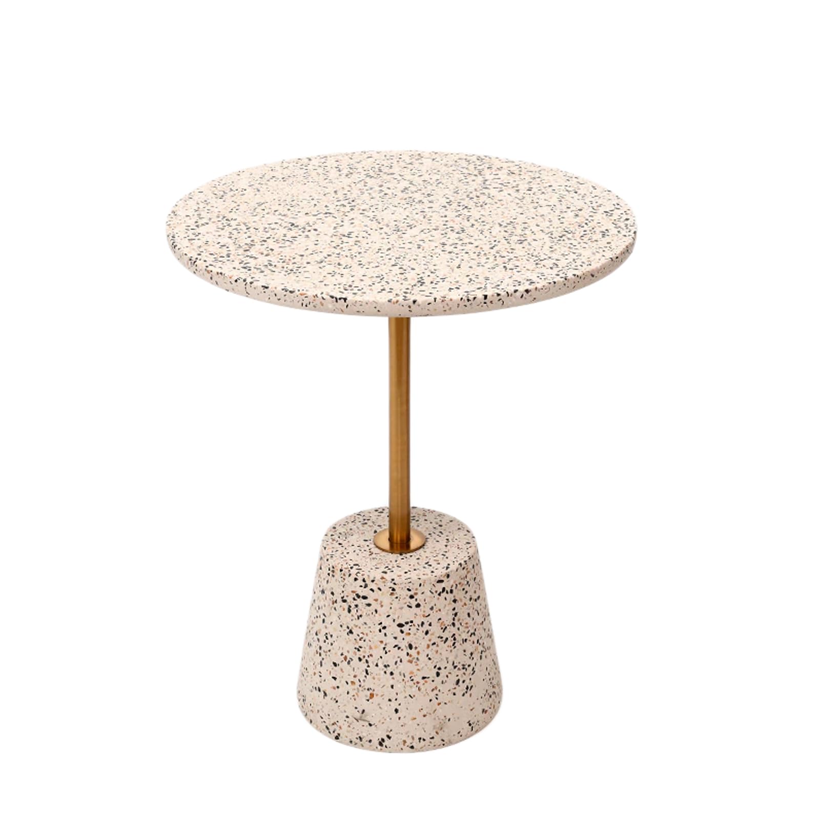 Amazon｜コーヒーサイドテーブル天然大理石ミニマリストテラゾー