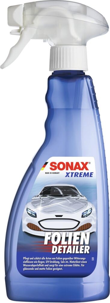 SONAX XTREME FolienDetailer (500 ml) pflegt und schützt glänzende & matte Folien gegenüber Witterungseinflüssen | Art-Nr. 03982410