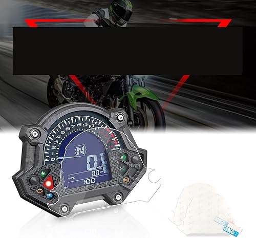 Miniatura 4 de MEndip Screen Protector For Ka&amp;wasaki Z400 2019-2020 Z650 2017-2019 Z900 Motorcycle Dashboard Screen Protector Instrument Protection Film