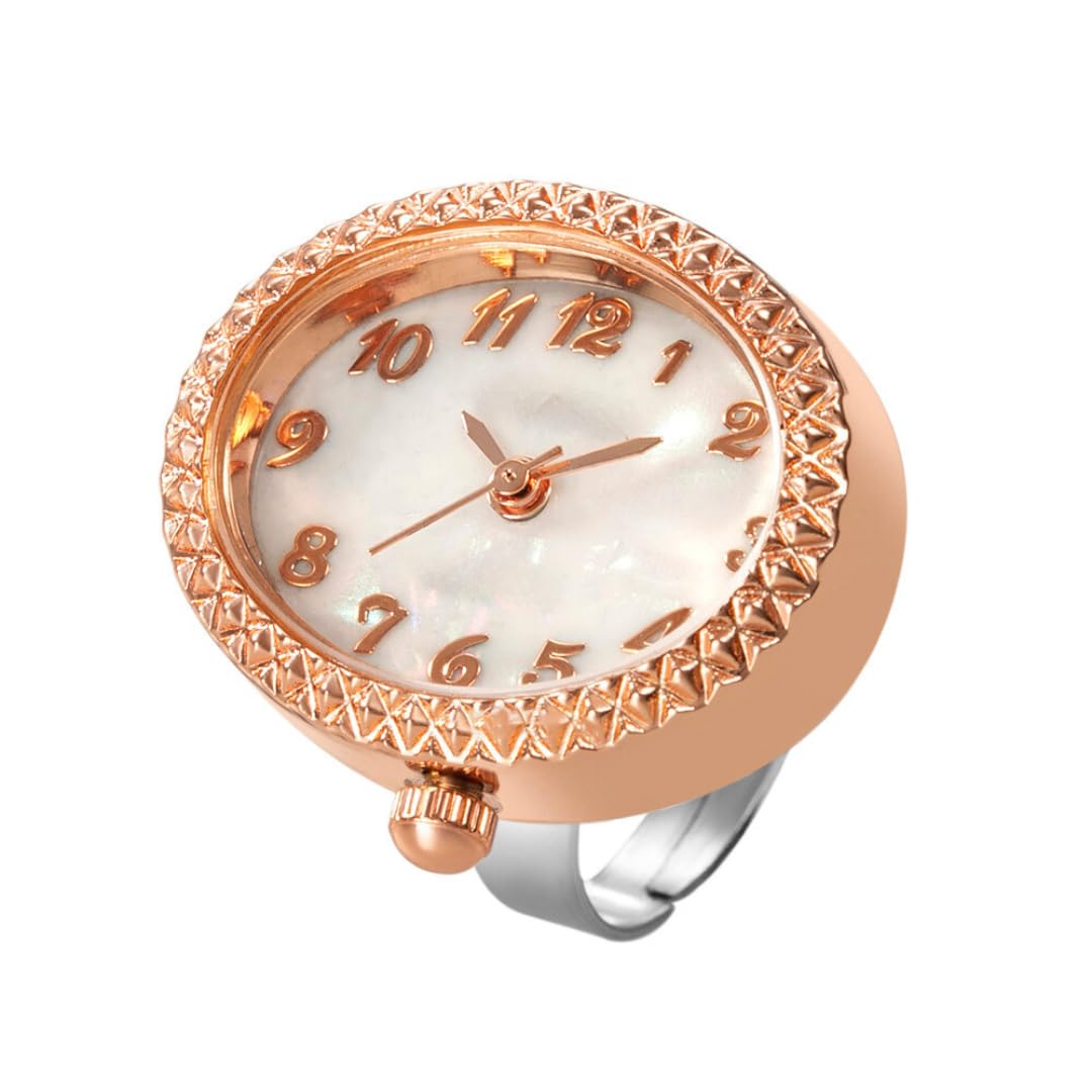 YAKH Elegant Oval Ring Watch (B0CSKF7G13) Amazon Price History, Amazon Price Tracker