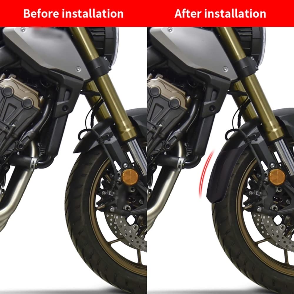 Extension De Garde-boue Arrière De Moto Avec Vis De Remplacement Pour