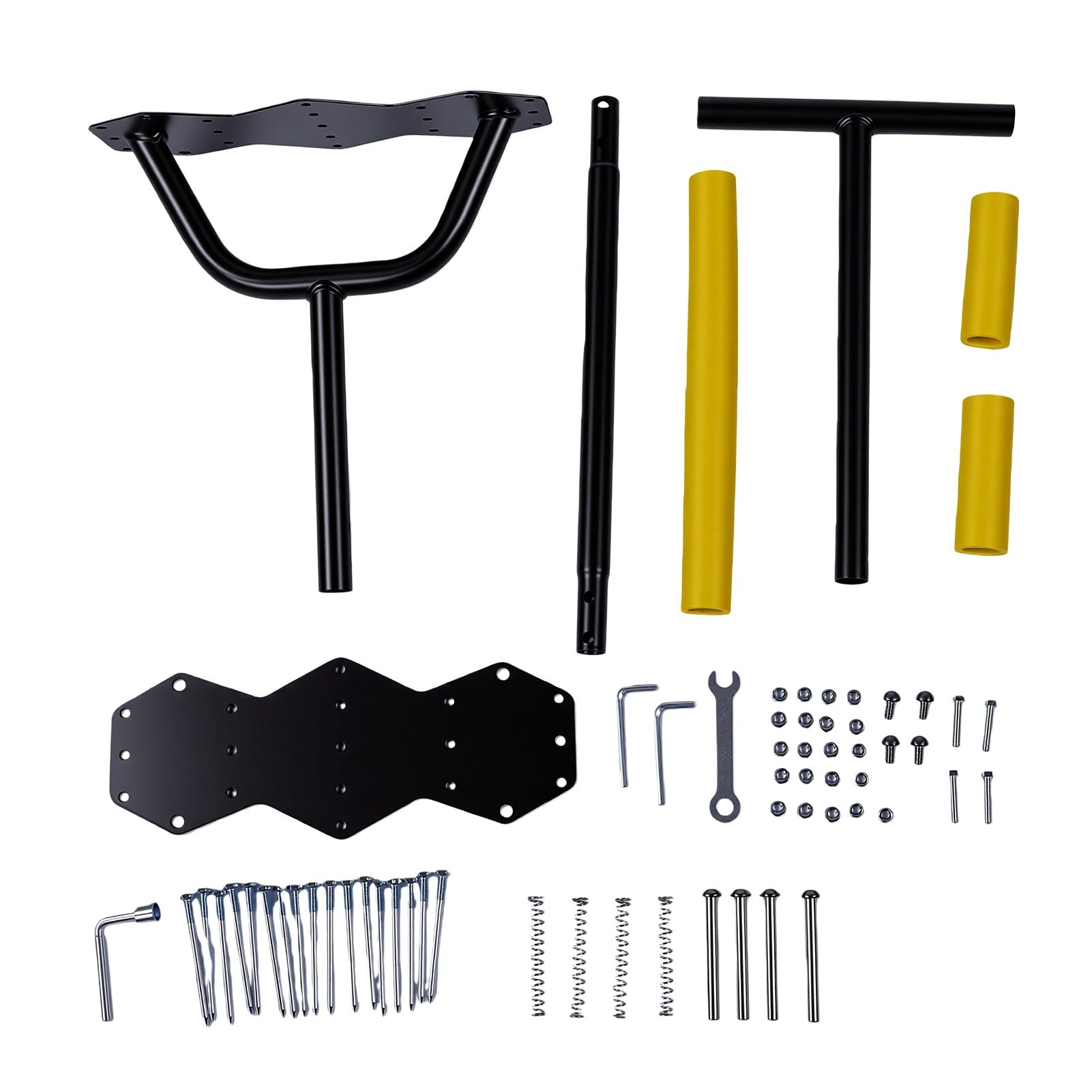 Ausla Manual Lawn Aerator, 17 Spike Double Spring