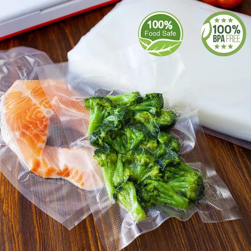 Rotoli Sottovuoto Per Alimenti - 2 Confezioni 28x600 Cm - Senza BPA - Per Conservare Cibi Freschi - Foto 2