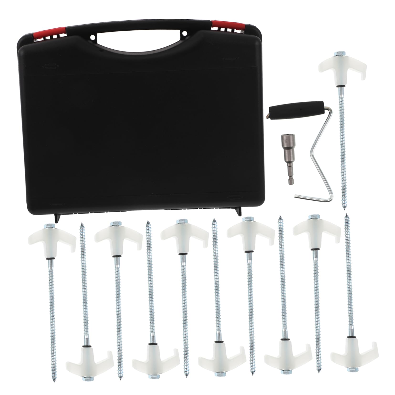 Estacas para carpas de acero macizo de 13mm piquetas hexagonales de alta dureza