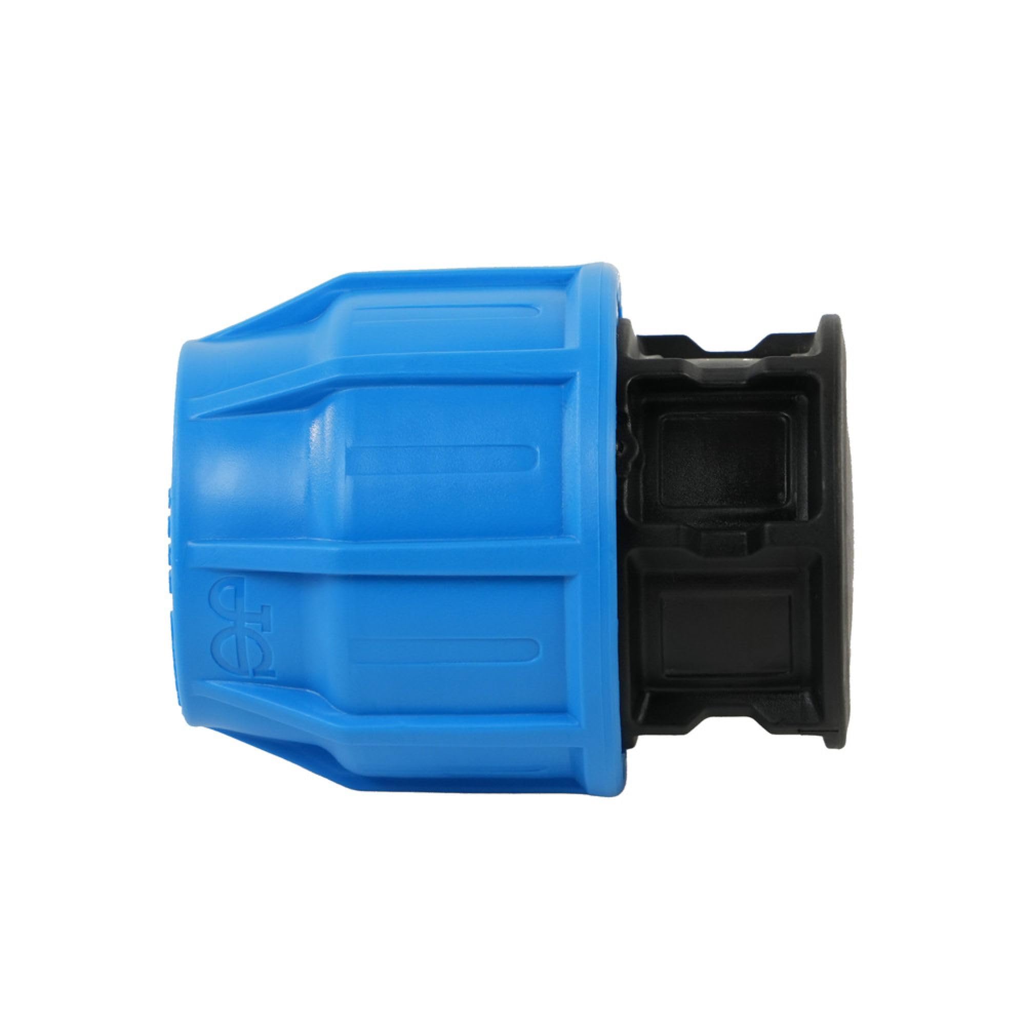 John Guest Blue Mdpe Compression Stop End 20Mm Pipe Fitting, Wras Approved End Cap For Water Pipe, Underground Plumbing