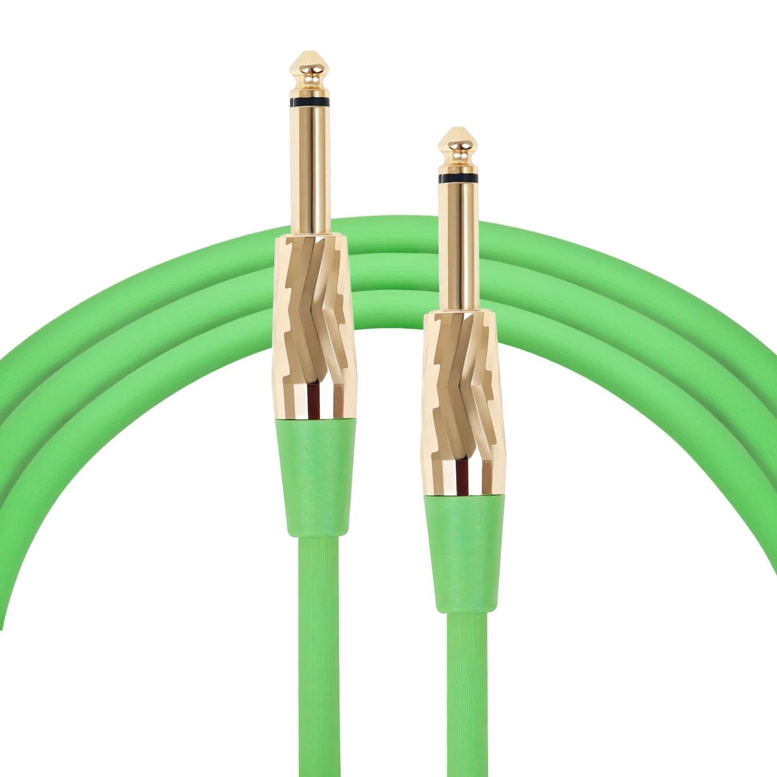 3 Metrowy Kabel Do Gitary Elektrycznej Z Redukcją Szumów Gumowe Akcesoria Instrumentów Kable Gitarowe O Niskim Poziomie Szumów(10 Pcs)