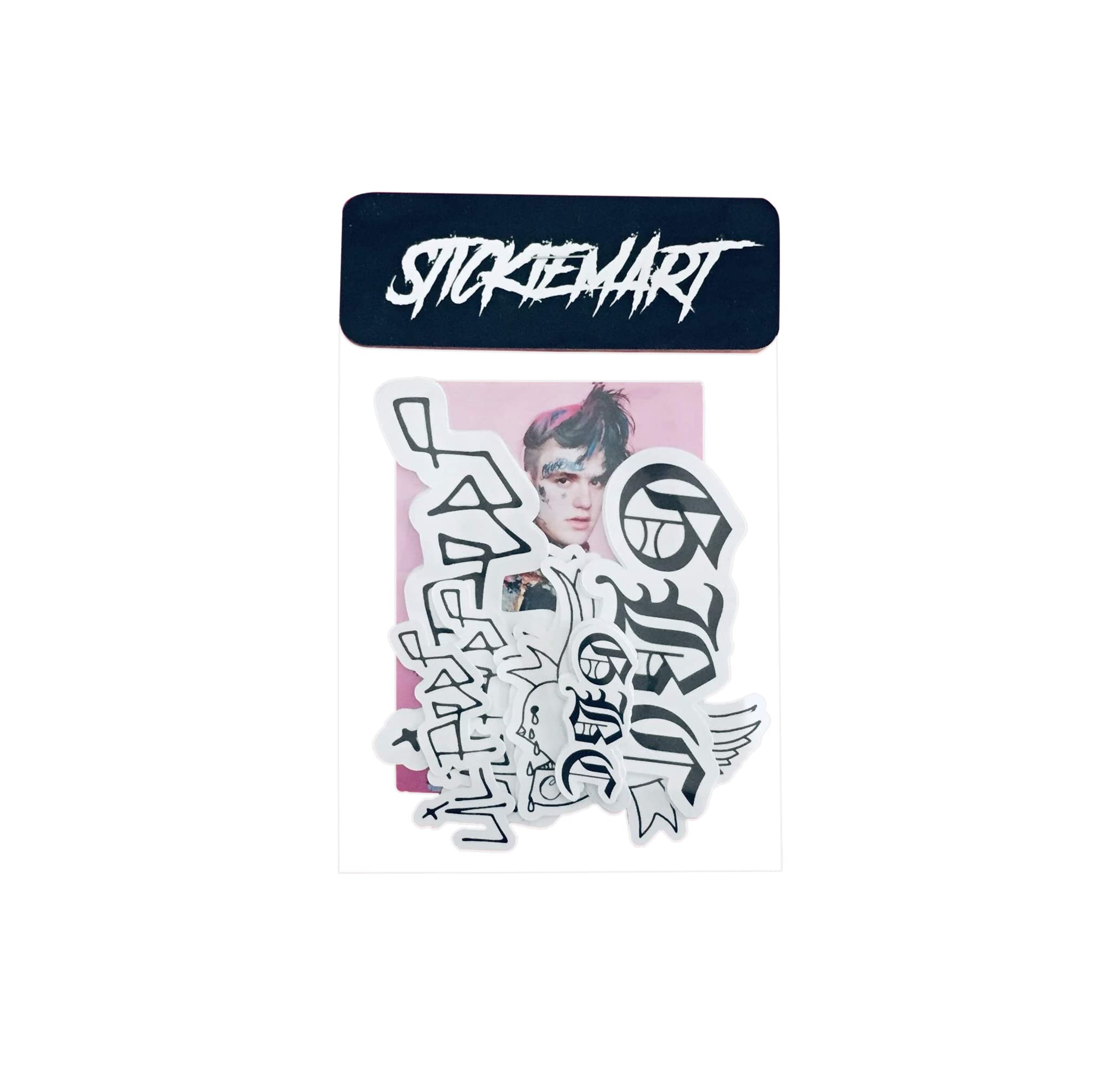 Lil Peep GBC Die cut Sticker Pack