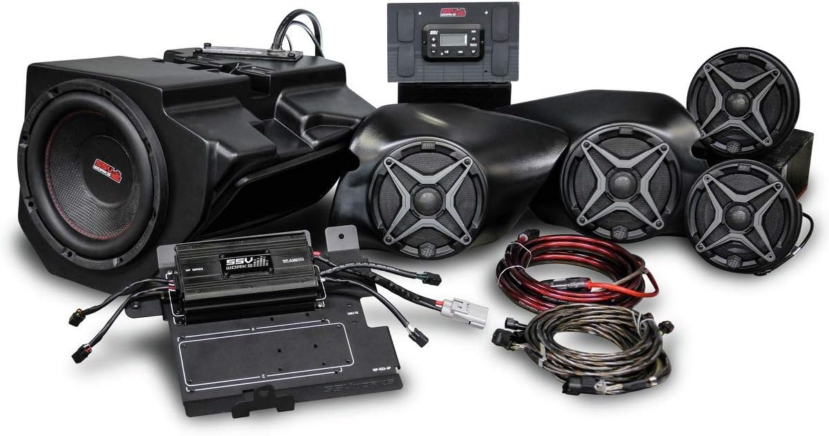 2015-2018 Polaris RZR SSV Works 5 Speaker Plug-and-Play System (SSV Works)