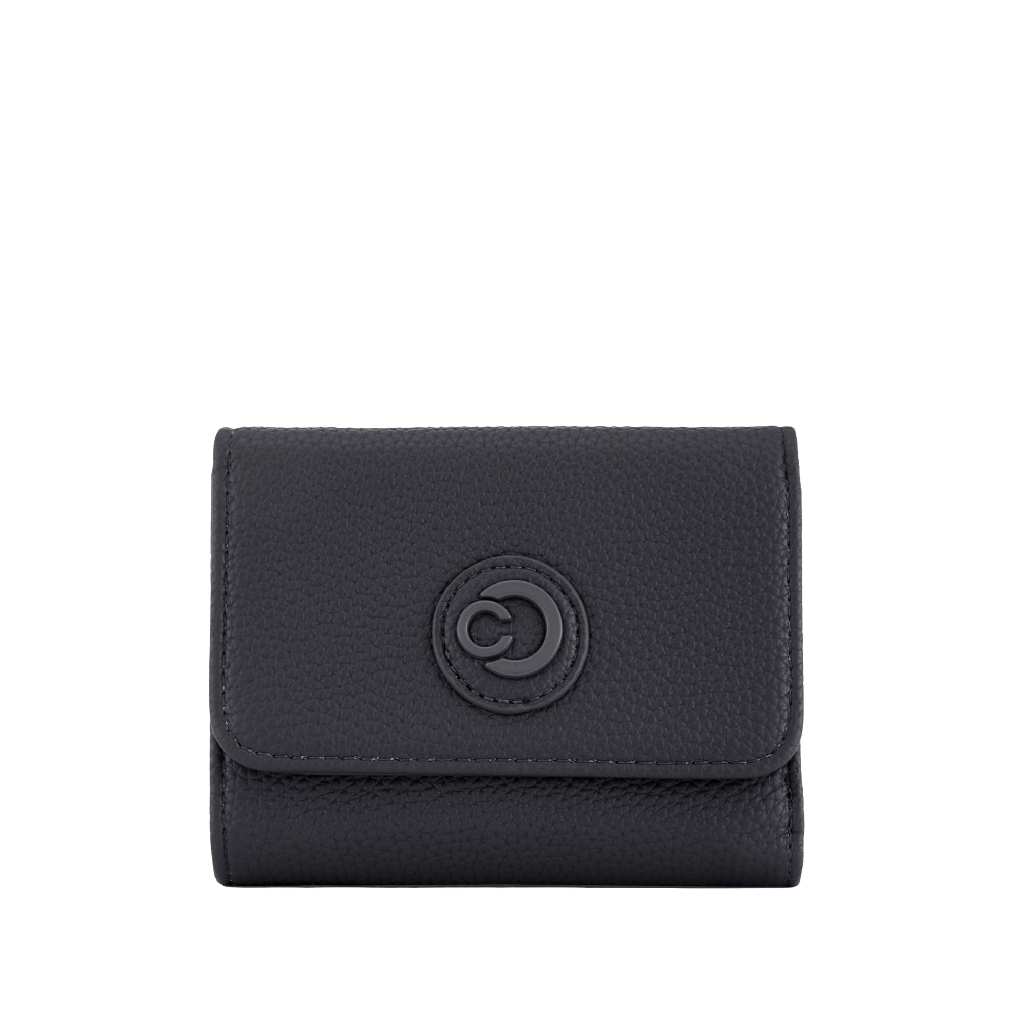 caprese Suite Flap Wallet Medium for Women | 3 Card Holders & Coin Pocket | Stylish Button Closure Women’s Wallet for Daily Use (Black)-picture-44