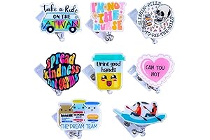 YJ PREMIUMS Cute Nurse Badge Reel