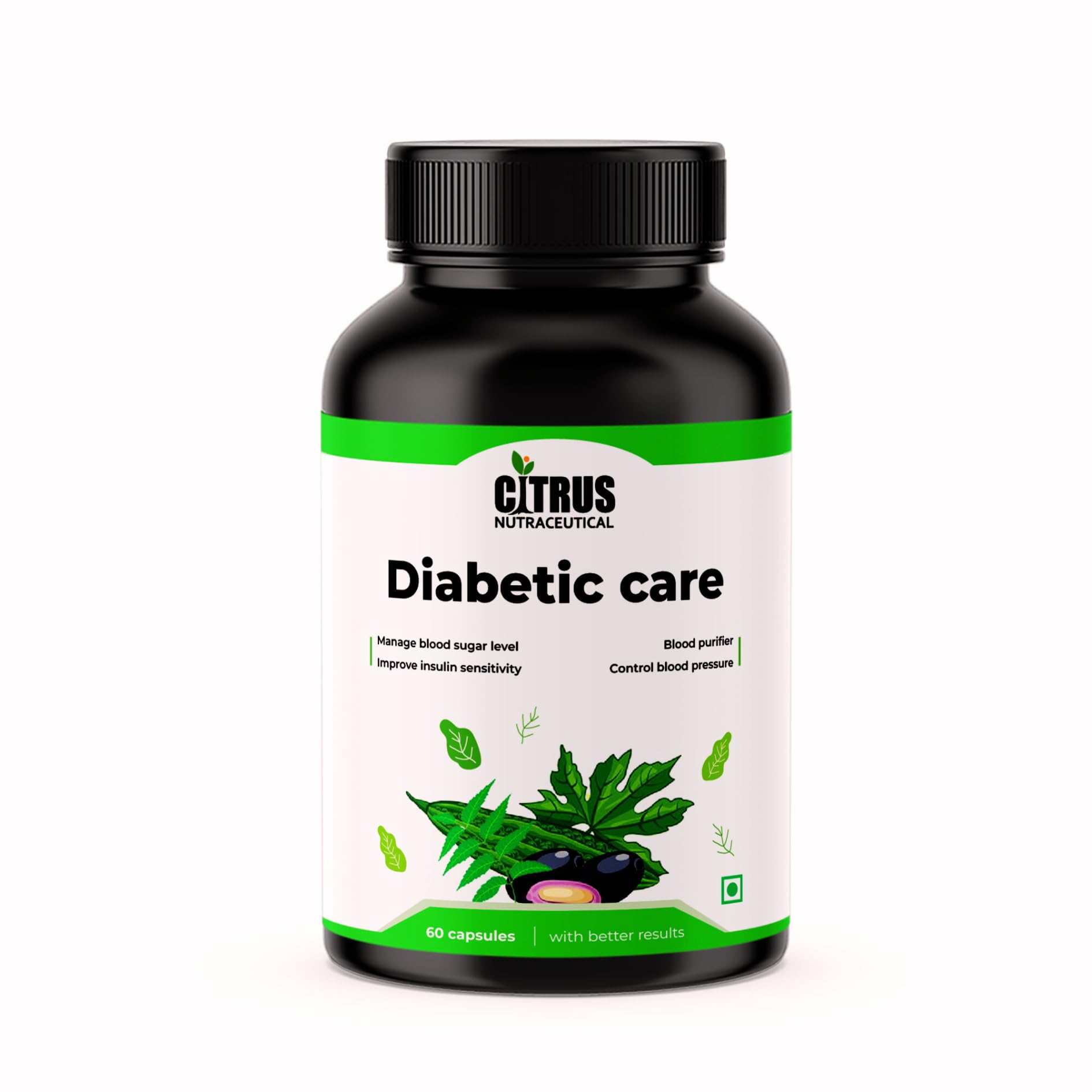 See full amazon price history chart for CITRUS NUTRACEUTICAL Diabetic Care Capsule With Karela Jamun Neem and Fenugreek for Manage blood sugar level and metabolism - 60 Capsules CITRUS NUTRACEUTICAL Diabetic Care Capsule With Karela Jamun Neem and Fenugreek for Manage blood sugar level and metabolism - 60 Capsules (B0CQFPQPNK) Amazon Price History, Amazon Price Tracker
