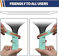 Vista 9 de JAYA 2 Pack Extra-Length Pickleball Paddle Grip Tape, Pickleball Overgrip Wrap, Replacement Grip Wrap for Pickleball Rackets - Easy Installation and