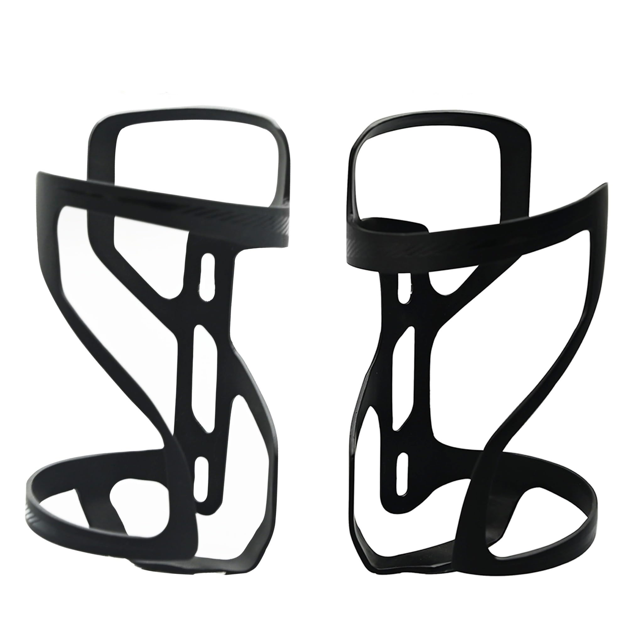 Portabidon Bicicleta Portabotellas de Fibra Carbono for Bicicleta montaña, portabotellas for Carretera, Apertura Izquierda/Derecha(1pcs Right-1pcs Left)