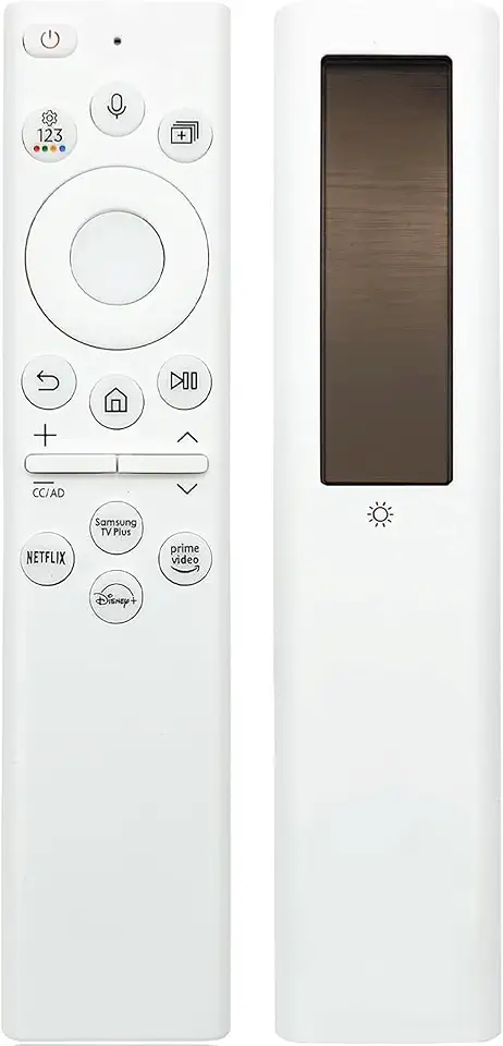 Controle remoto de voz solar BN59-01391A para TVs Samsung - Branco