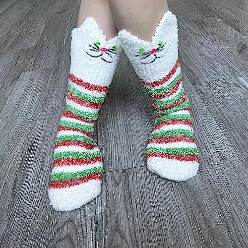 Image of LOLAT Novelty Animal Socks Knit Shark T-Rex Dinosaur Alligator Croc Sock for Christmas Gifts Creative Home Warm