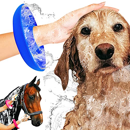 Drip-Catcher-Cuffs-Pet-Bathing-Tool-for-Dog-Shower-and-Dog-Bathtub-Dog-Bathing-Station-Grooming-Supplies-and-Horse-Supplies-for-Horse-Grooming-Kit-Protective-Dog-Washing-Tool-Blue-2-Set