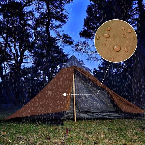 Image of Night Cat Ultralight Tent 1 Person for Professional Backpacker Hiker 2 LBS Only Lanshan Backpacking Bivvy Ground Tent Heavy Rain Waterproof Trekking Pole Not Included