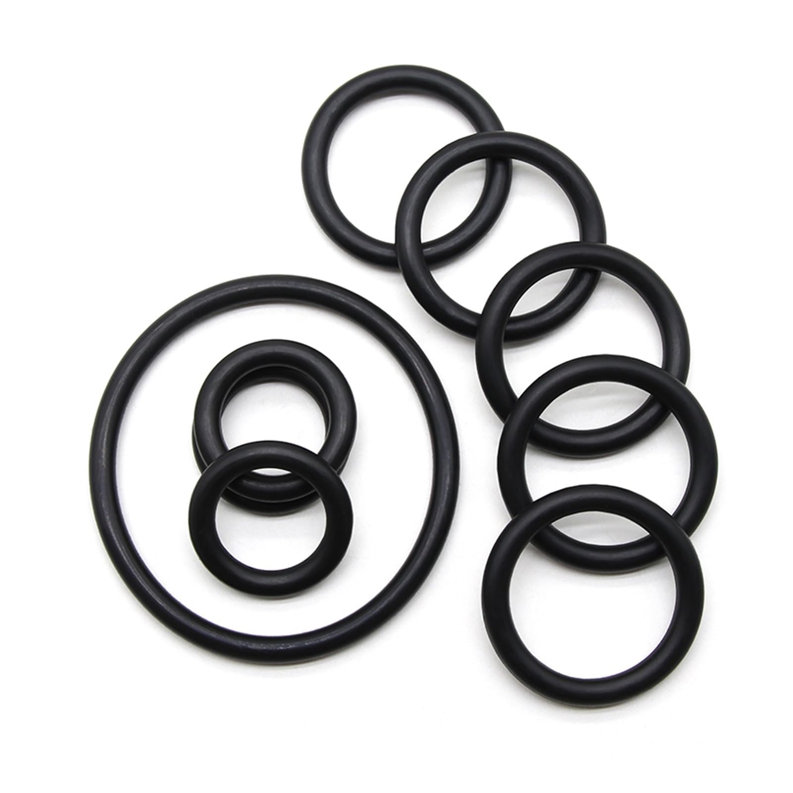 Jwoo Black Seal Washer Cs 5.3Mm 7Mm Gasket O Ring Id 86Mm - 550Mm Nitrile Rubber Nbr Sealing Ring Repair (Color : Size : M550_7mm)