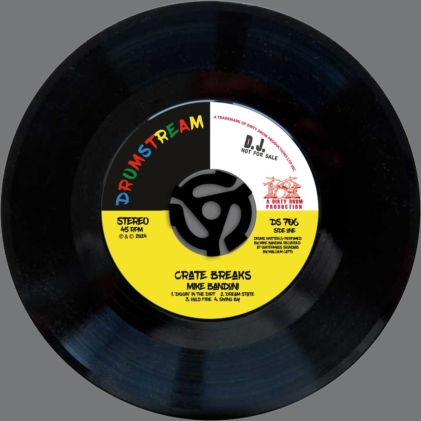 BANDONI, Mike - Crate Breaks Vol 6 - Vinyl (7"" limited to 300 copies)